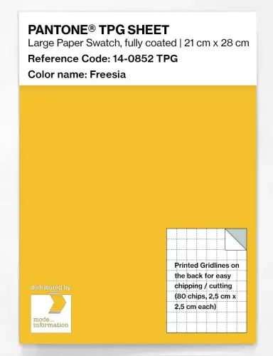 PANTONE® TPG SHEET 14-0852 TPG Freesia