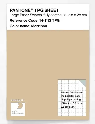 PANTONE® TPG SHEET 14-1113 TPG Marzipan