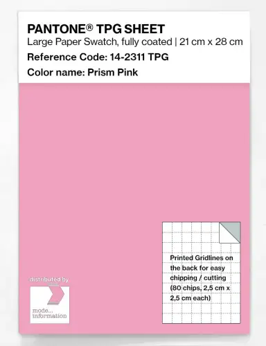 PANTONE® TPG SHEET 14-2311 TPG Prism Pink
