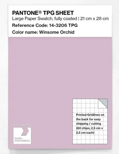 PANTONE® TPG SHEET 14-3206 TPG Winsome Orchid