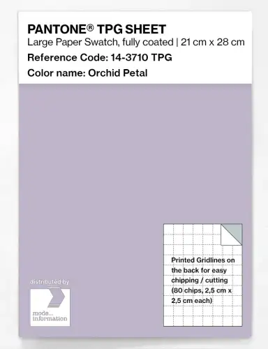 PANTONE® TPG SHEET 14-3710 TPG Orchid Petal