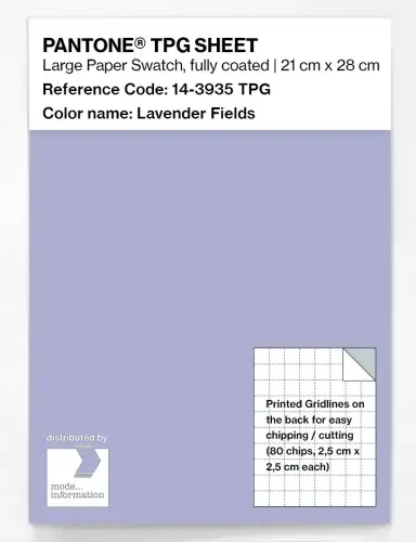 PANTONE® TPG SHEET 14-3935 TPG Lavender Fields