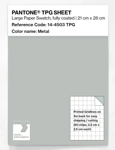 PANTONE® TPG SHEET 14-4503 TPG Metal