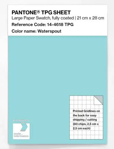 PANTONE® TPG SHEET 14-4618 TPG Waterspout