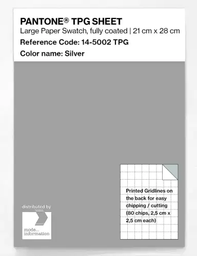 PANTONE® TPG SHEET 14-5002 TPG Silver