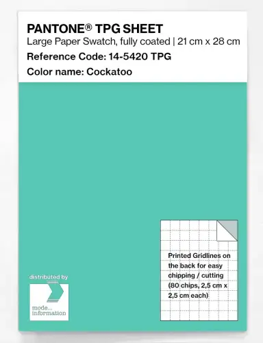 PANTONE® TPG SHEET 14-5420 TPG Cockatoo
