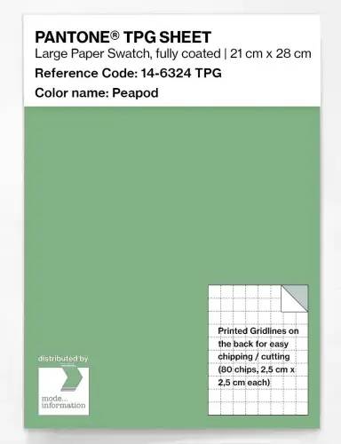 PANTONE® TPG SHEET 14-6324 TPG Peapod