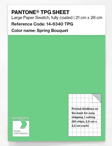 PANTONE® TPG SHEET 14-6340 TPG Spring Bouquet