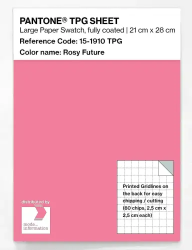 Artikelbild des Artikels “PANTONE® TPG SHEET 15-1910 TPG Rosy Future “