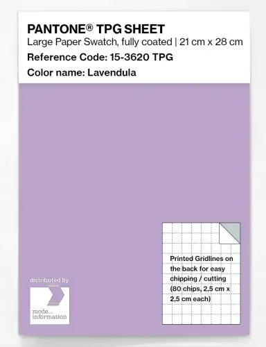 PANTONE® TPG SHEET 15-3620 TPG Lavendula