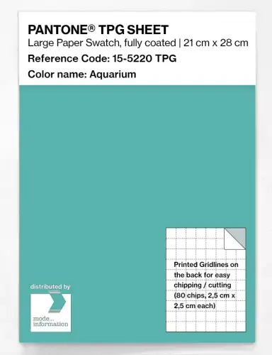 Artikelbild des Artikels “PANTONE® TPG SHEET 15-5220 TPG Aquarium “