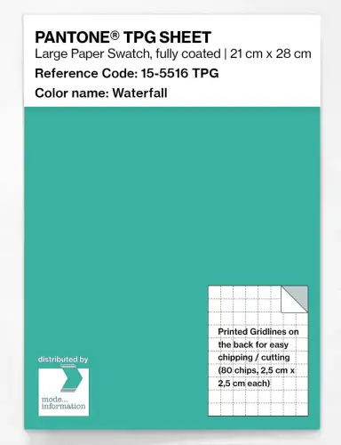 PANTONE® TPG SHEET 15-5516 TPG Waterfall
