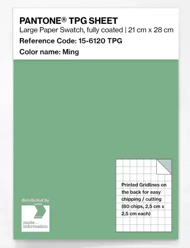 PANTONE® TPG SHEET 15-6120 TPG Ming