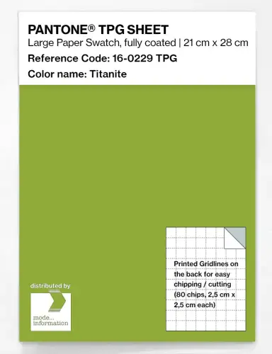 PANTONE® TPG SHEET 16-0229 TPG Titanite