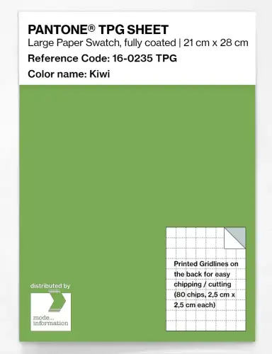 PANTONE® TPG SHEET 16-0235 TPG Kiwi