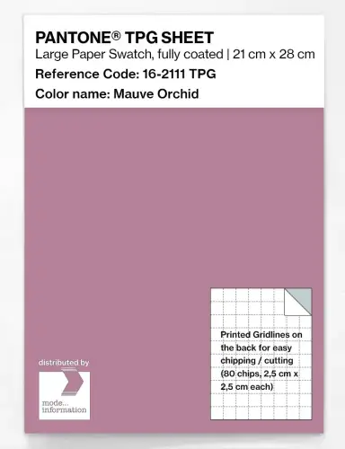 PANTONE® TPG SHEET 16-2111 TPG Mauve Orchid