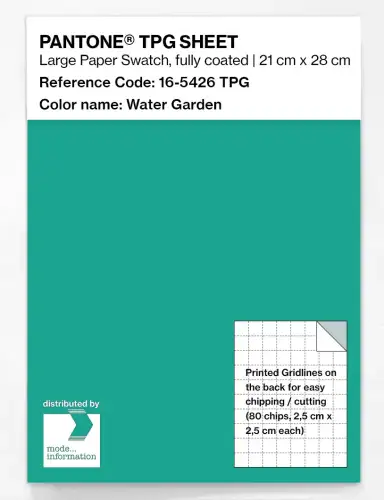 PANTONE® TPG SHEET 16-5426 TPG Water Garden