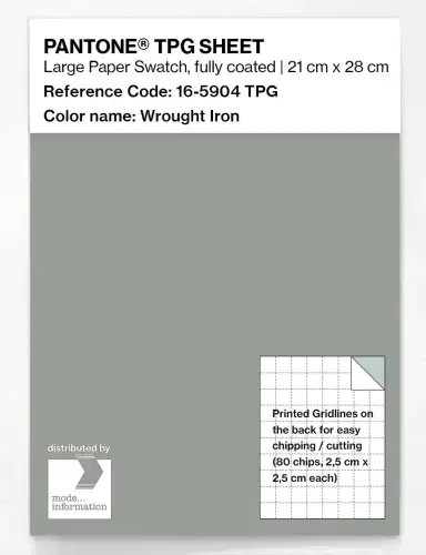 PANTONE® TPG SHEET 16-5904 TPG Wrought Iron