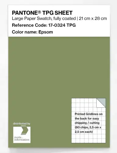 PANTONE® TPG SHEET 17-0324 TPG Epsom