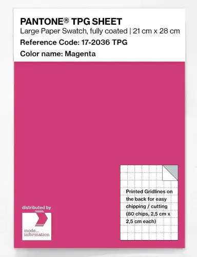 PANTONE® TPG SHEET 17-2036 TPG Magenta