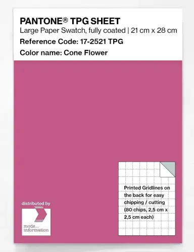 PANTONE® TPG SHEET 17-2521 TPG Cone Flower