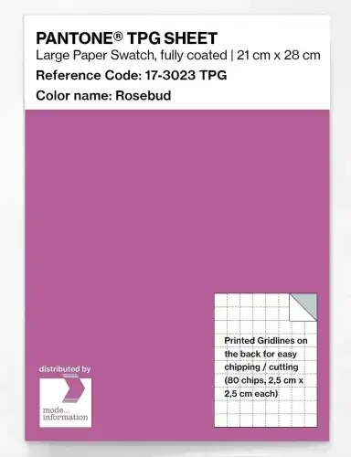 PANTONE® TPG SHEET 17-3023 TPG Rosebud
