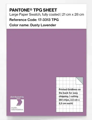 PANTONE® TPG SHEET 17-3313 TPG Dusty Lavender