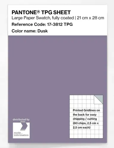 PANTONE® TPG SHEET 17-3812 TPG Dusk