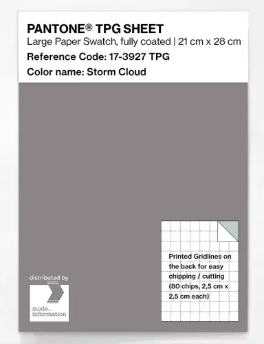 Artikelbild des Artikels “PANTONE® TPG SHEET 17-3927 TPG Storm Cloud “