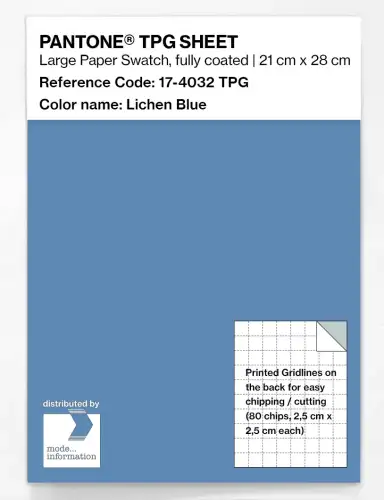 Artikelbild des Artikels “PANTONE® TPG SHEET 17-4032 TPG Lichen Blue “