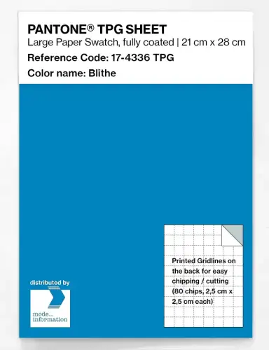 PANTONE® TPG SHEET 17-4336 TPG Blithe