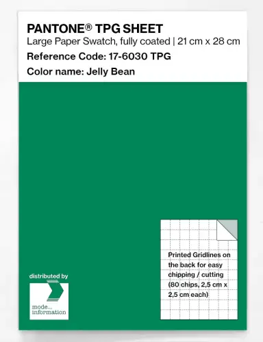 PANTONE® TPG SHEET 17-6030 TPG Jelly Bean