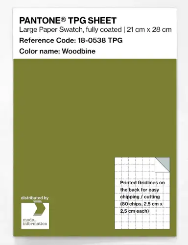 PANTONE® TPG SHEET 18-0538 TPG Woodbine