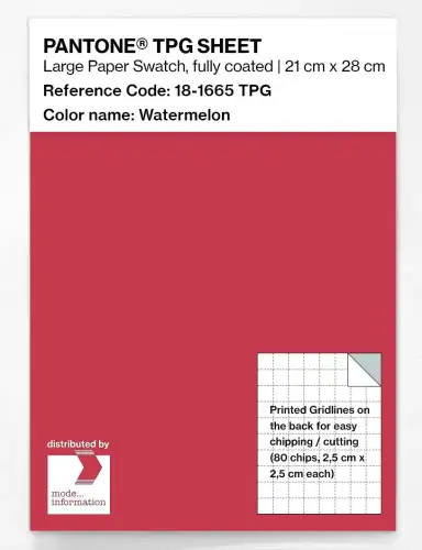 PANTONE® TPG SHEET 18-1665 TPG Watermelon