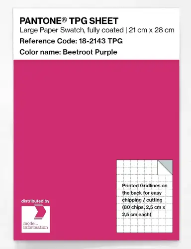 PANTONE® TPG SHEET 18-2143 TPG Beetroot Purple