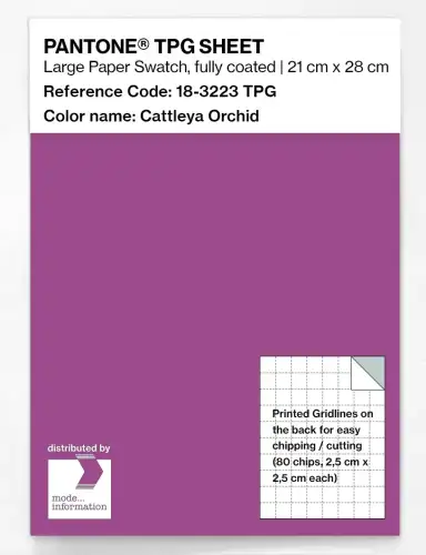 PANTONE® TPG SHEET 18-3223 TPG Cattleya Orchid