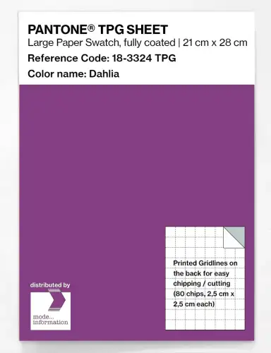 PANTONE® TPG SHEET 18-3324 TPG Dahlia