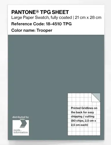 PANTONE® TPG SHEET 18-4510 TPG Trooper