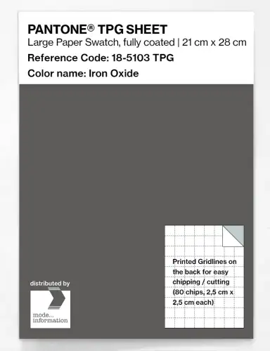 PANTONE® TPG SHEET 18-5103 TPG Iron Oxide