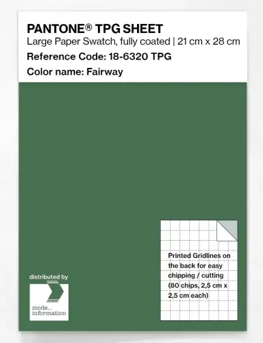 PANTONE® TPG SHEET 18-6320 TPG Fairway