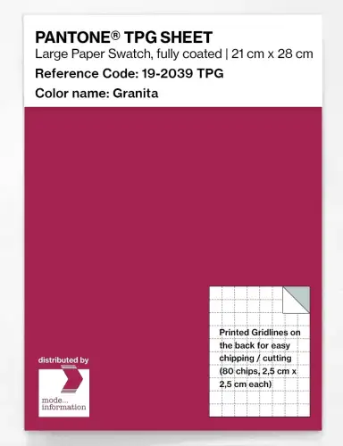 PANTONE® TPG SHEET 19-2039 TPG Granita