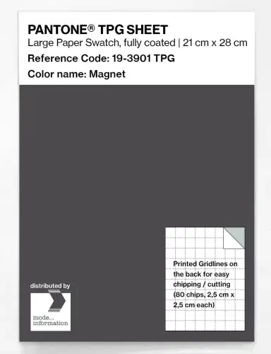 PANTONE® TPG SHEET 19-3901 TPG Magnet