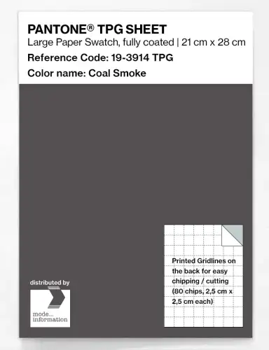 Artikelbild des Artikels “PANTONE® TPG SHEET 19-3914 TPG Coal Smoke “