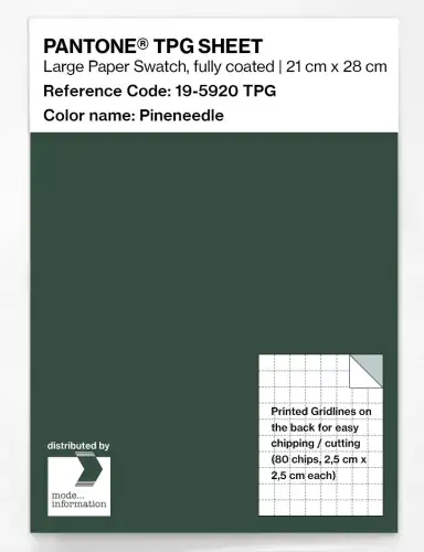 PANTONE® TPG SHEET 19-5920 TPG Pineneedle