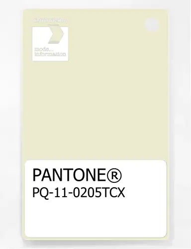 PANTONE® PLASTIC STANDARD CHIP PQ 11-0205 TCX Glass Green