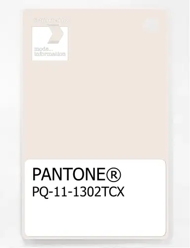 PANTONE® PLASTIC STANDARD CHIP PQ 11-1302 TCX Sea Salt