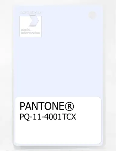 PANTONE® PLASTIC STANDARD CHIP PQ 11-4001 TCX Brilliant White