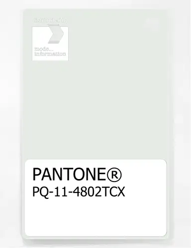 PANTONE® PLASTIC STANDARD CHIP PQ 11-4802 TCX Summer Shower