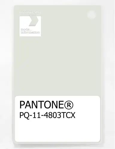 PANTONE® PLASTIC STANDARD CHIP PQ 11-4803 TCX Ice