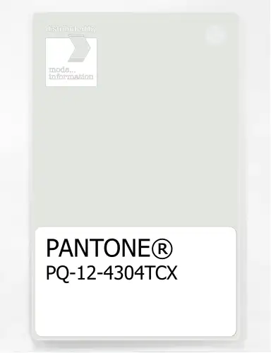 PANTONE® PLASTIC STANDARD CHIP PQ 12-4304 TCX Bluewash